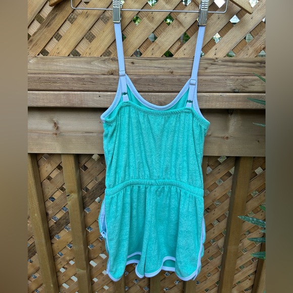 Abercrombie kids, girls, size US 11/12, teal, romper - Picture 2 of 4